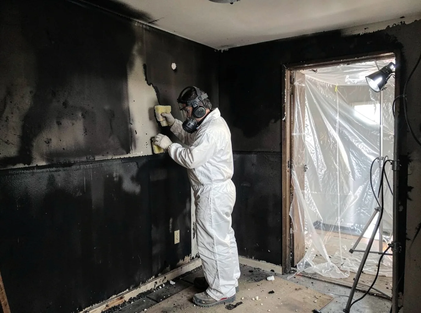 Fire Damage Restoration company in Castleton, IL